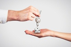 Key to home graphic