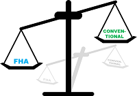 FHA or Conventional graphic